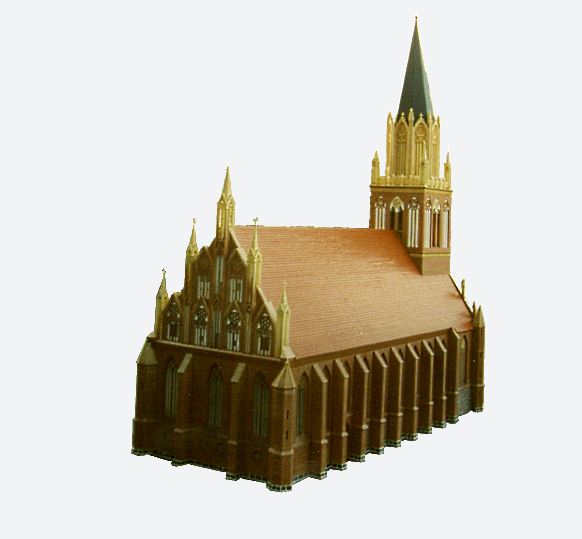 Modellbau Lebert Konzertkirche NB